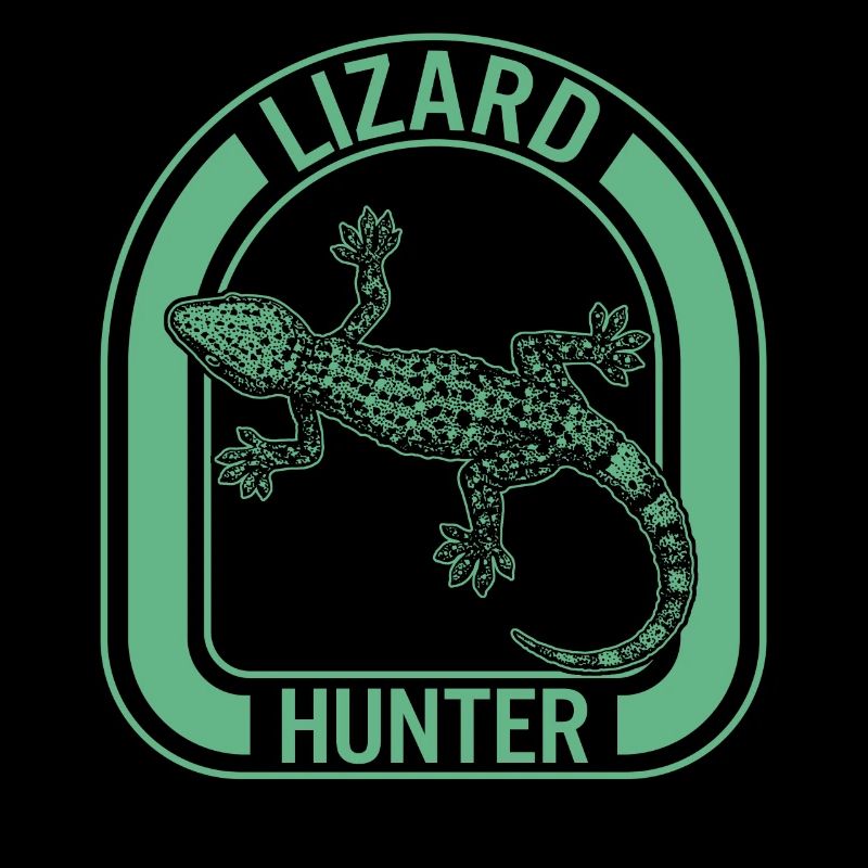 Lizard Hunter Shirt, Lizard Hunter Tee, Cold