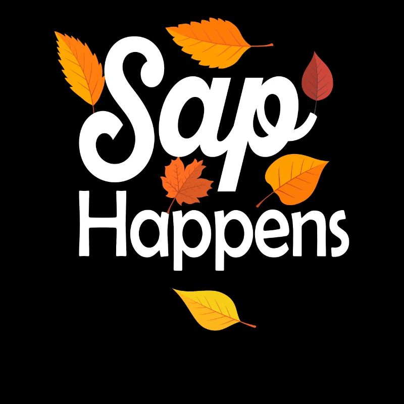 Maple Syrup Tree Tapping Funny Autumn Pancake