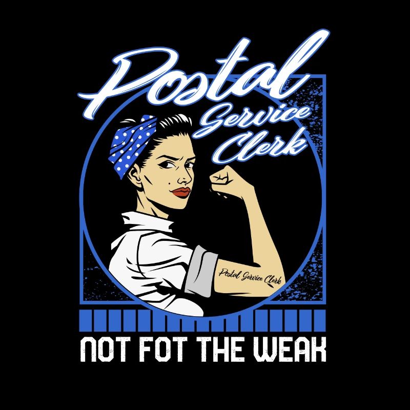 Chemise de commis des postes, commis du service postal pas pour