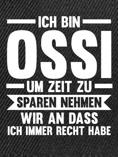 Ossi DDR Osten Geschenk