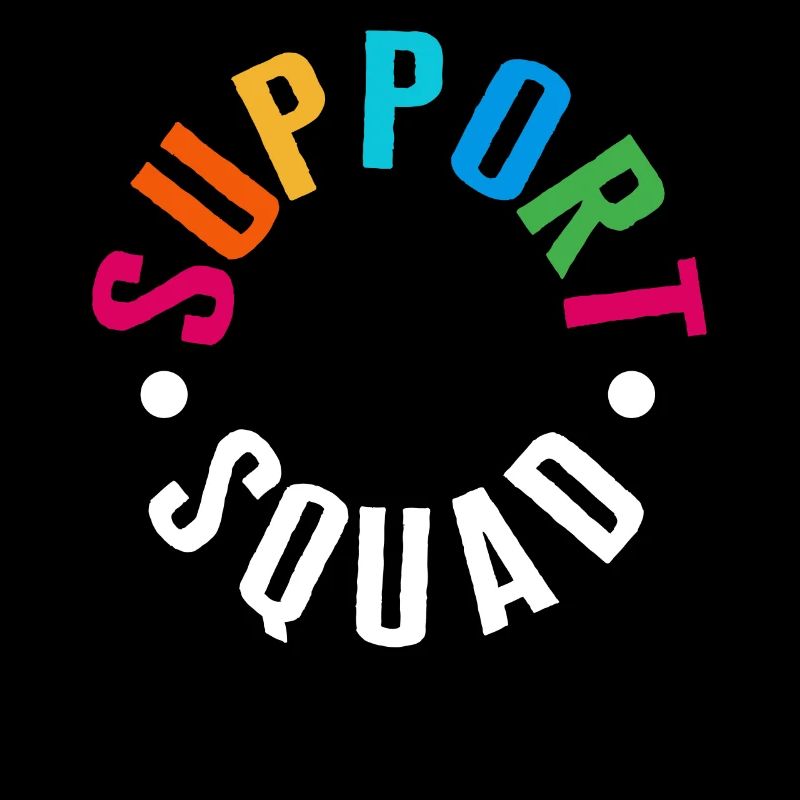 Schulhemd, Support Squad Pocket Design T-Shirt,