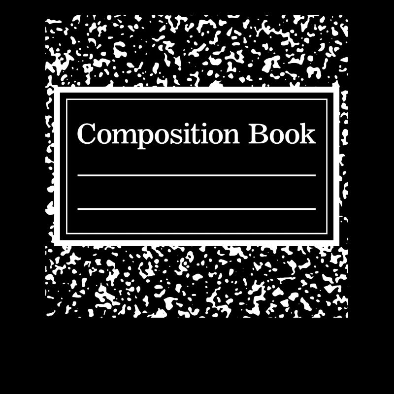 Writer Shirt, Composition Book Tee, Gift For