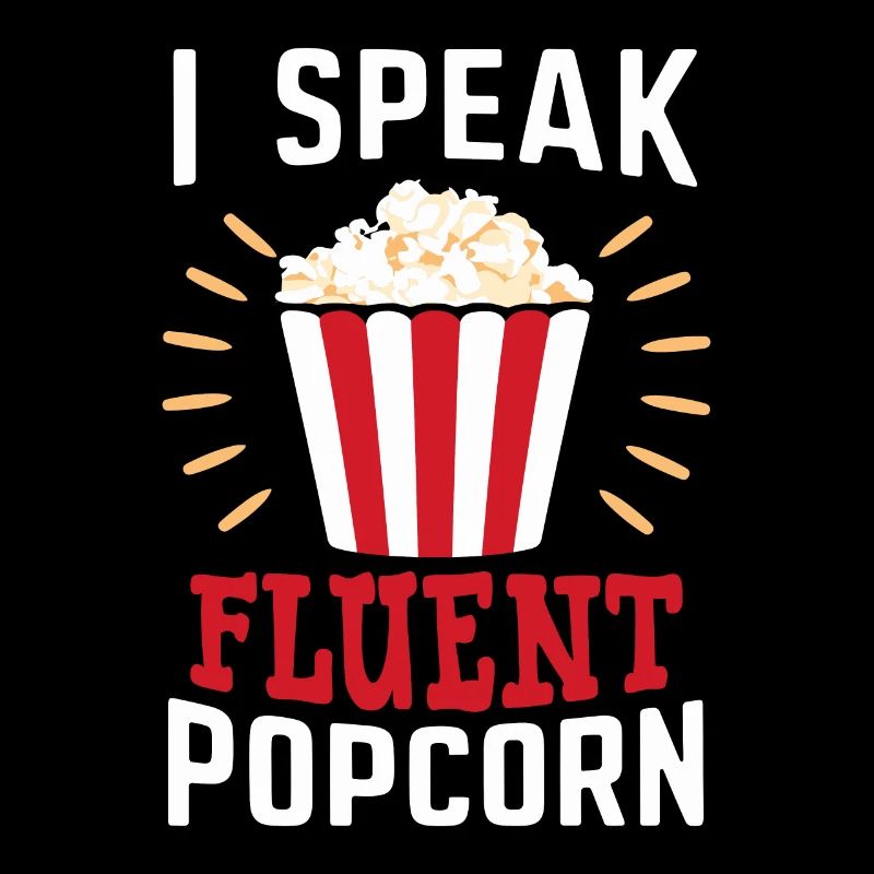 Lustiger Popcorn-spruch, Binge-watching-popcorn