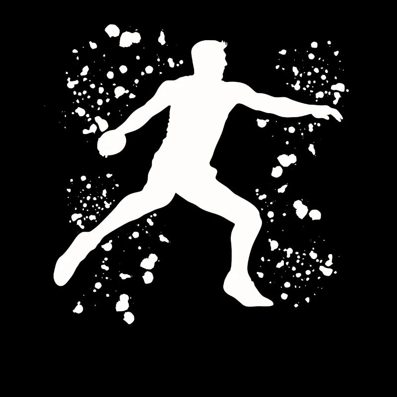 Diskuswerfer Colorsplash Diskuswurf