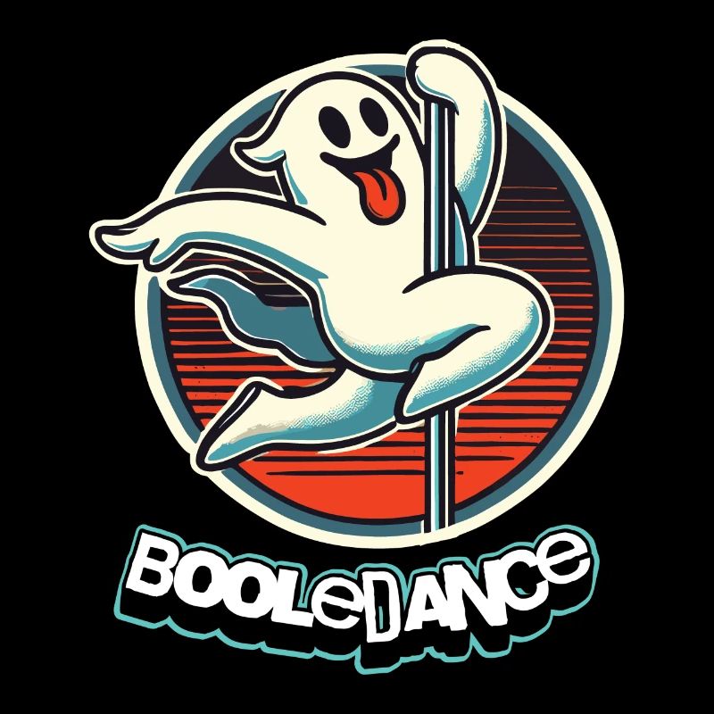 Danse booléenne drôle disant Pole Dance Ghost