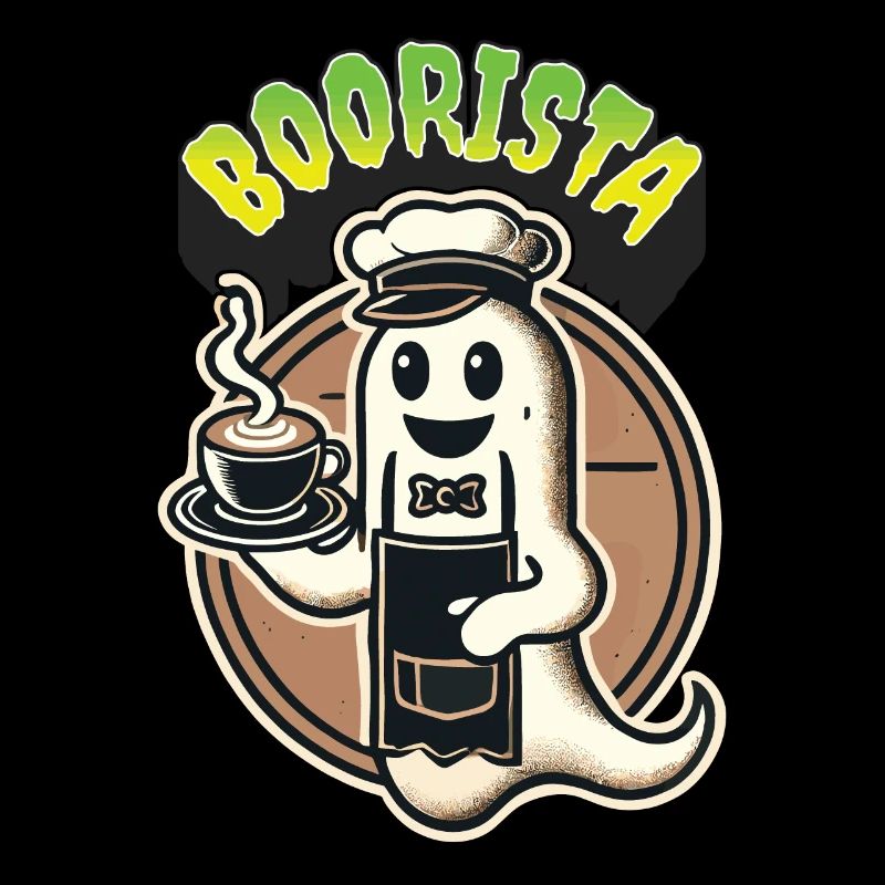 Funny Coffee Saying Spooky Ghosts