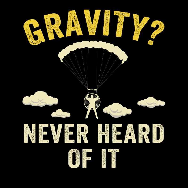 Lustiges Paramotor Gravitations-Meme