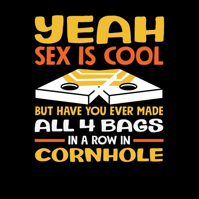 Cornhole Player Funny Saying