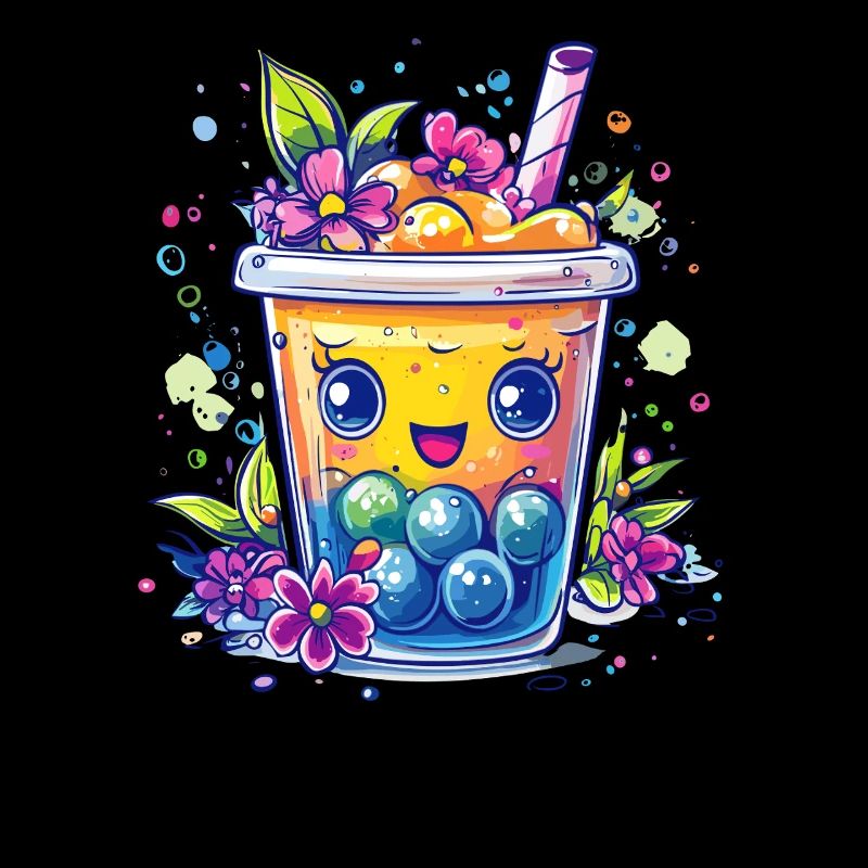 Fruchtiger Bubble Tea