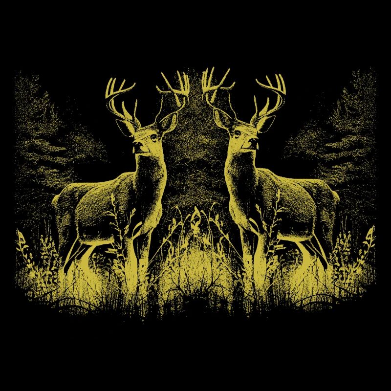 Hirsch Hirsche Wild Rotwild Rehbock