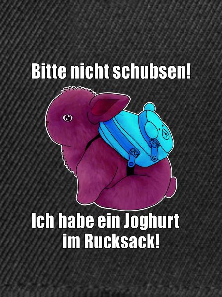 Joghurt im Rucksack