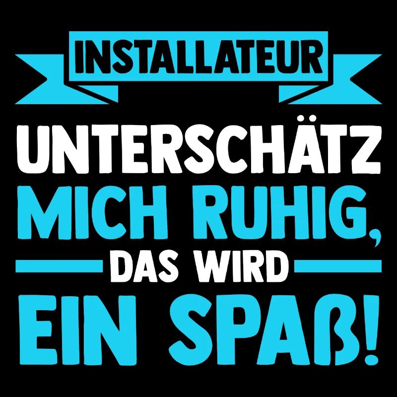 Installateur Beruf Installateure Geschenk