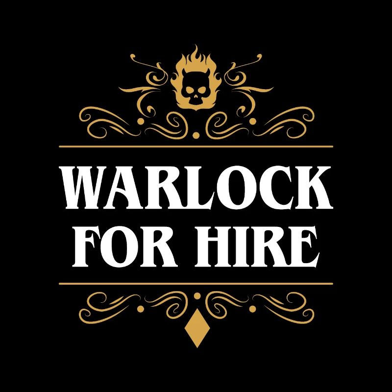 Warlock For Hire Character Player Class RPG