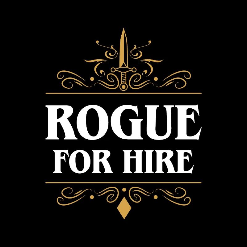 Rogue For Hire Character Player Class RPG