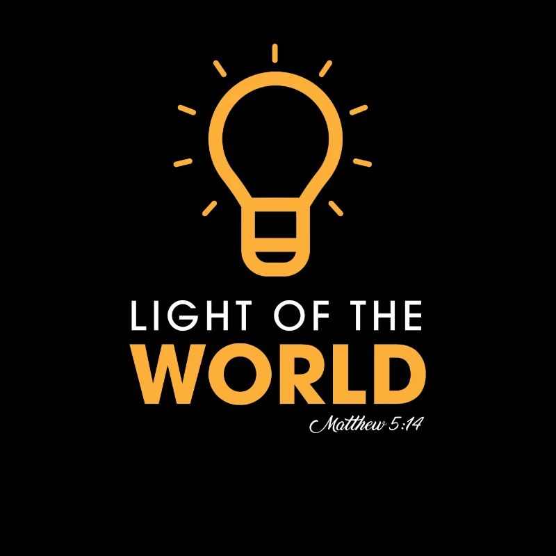 Light World Geschenkidee Glauben Bibel Vers Kirche