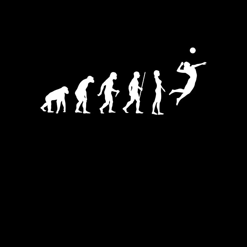 Volleyball - Evolution of Man (Darwin)