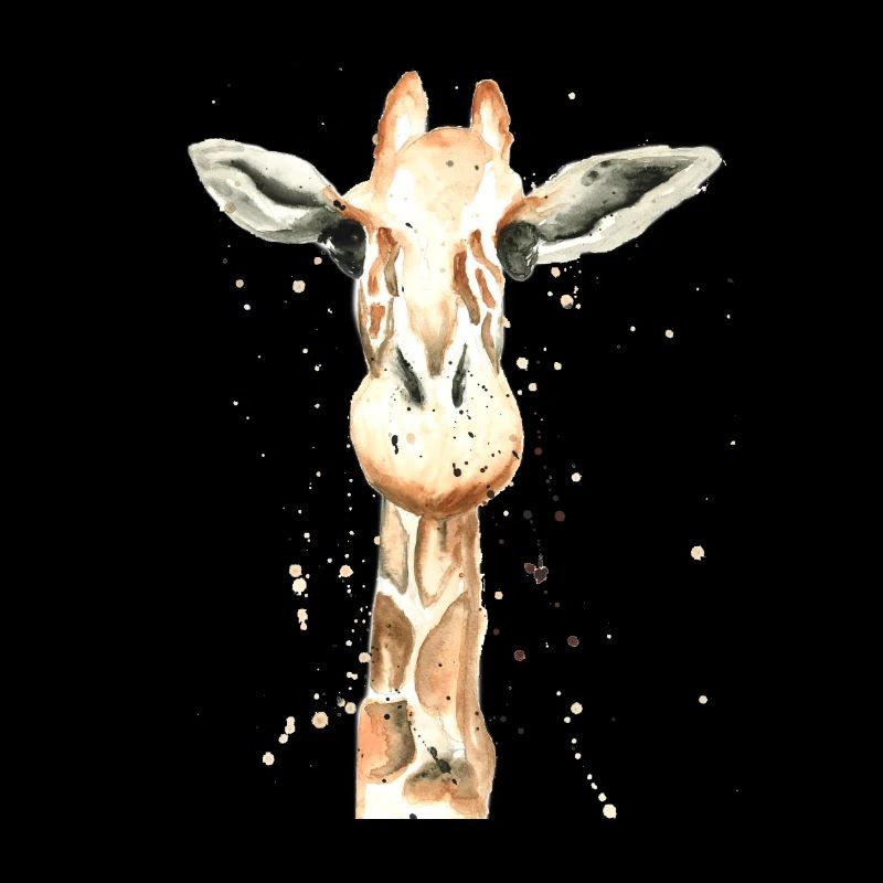Giraffe Aquarell