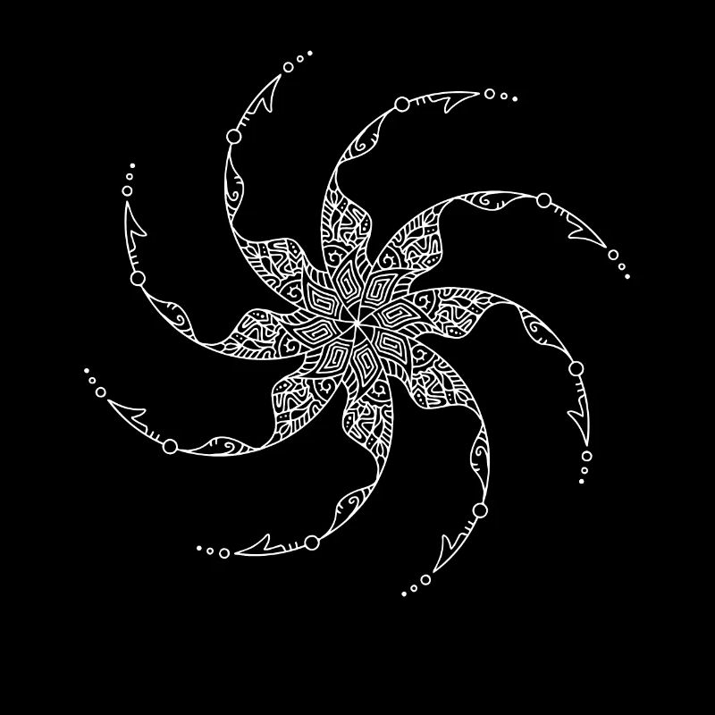 Rotating Mandala