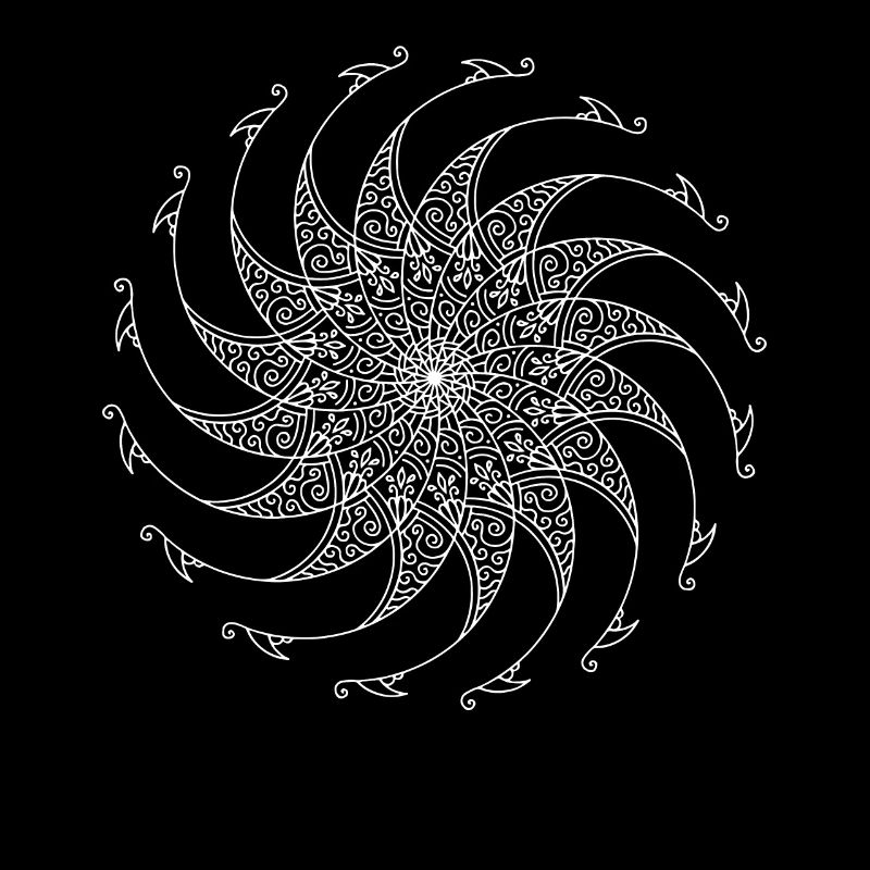 Rotating Mandala