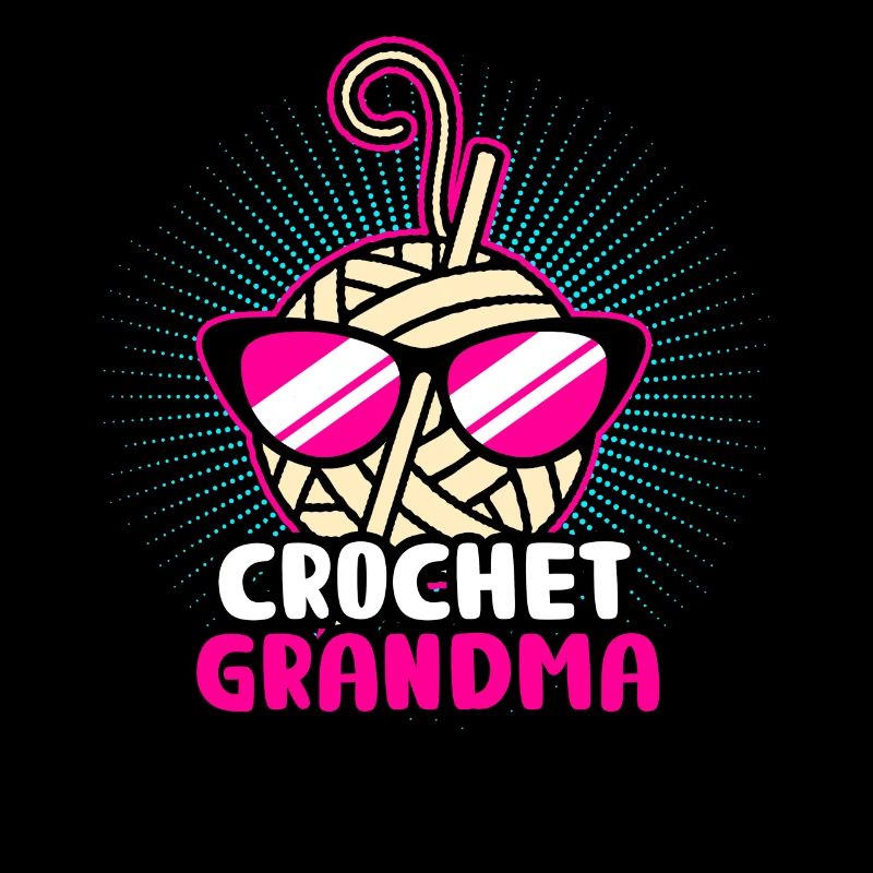 Stricken Grossmutter