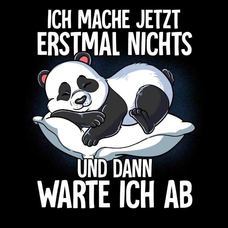 Langschläfer Panda Müde Schlaf