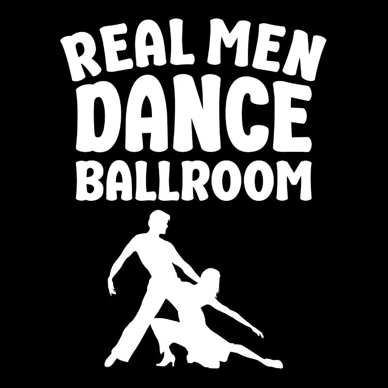 Real Men Dancing Partner Dance Couple Dance