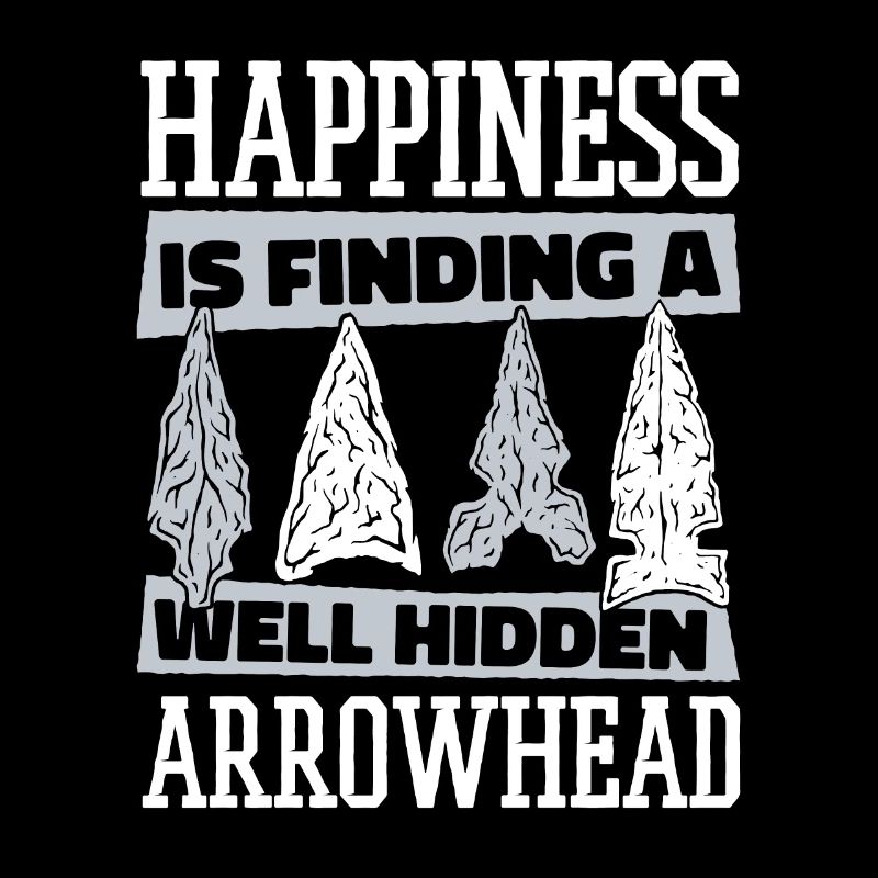 Le bonheur, c’est de trouver une pointe de flèche cachée