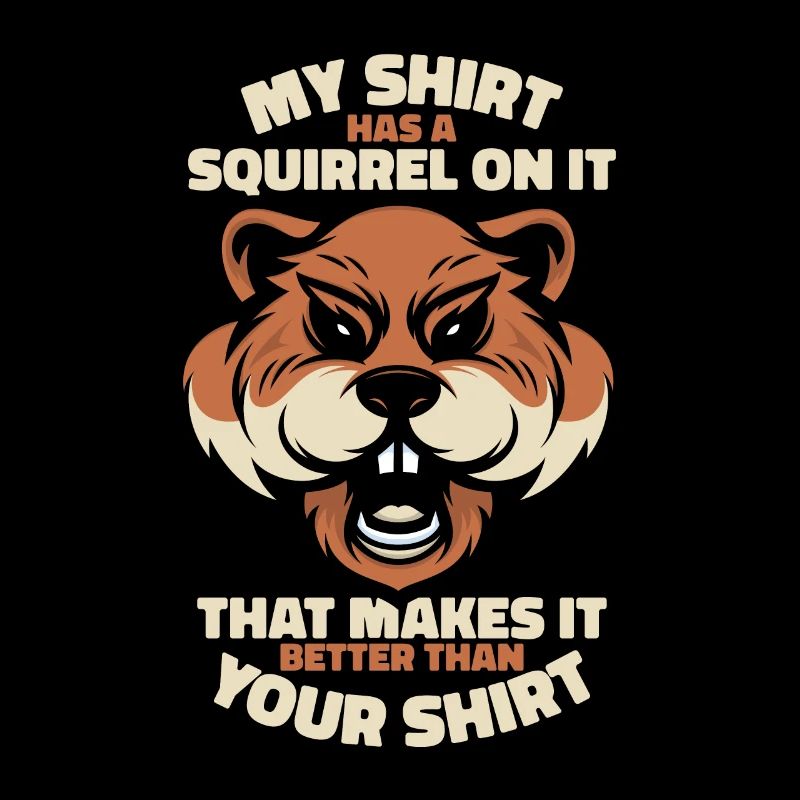 Better Than Your Apparel Grey Squirrel