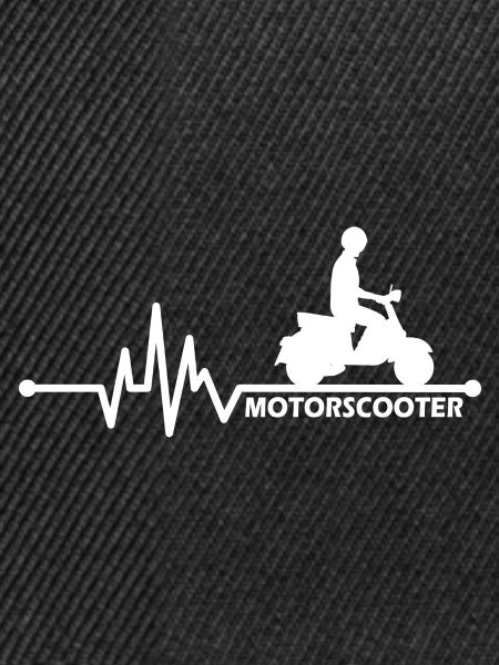 Motorroller Rollerfahrer - Herzschlag