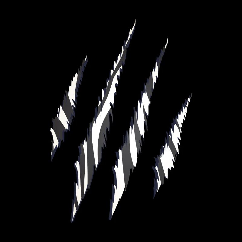 Zebra Zebra Pattern Claw Pattern