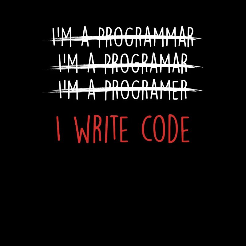 Ich schreibe Code Coder Programmer Programmiergeschenk