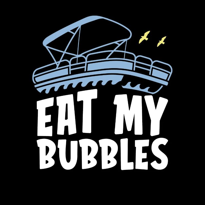 Pontoon boat eat my bubbles