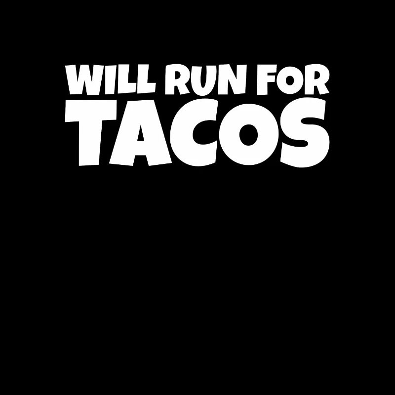 Runner Running Athlete Taco Lover Gift