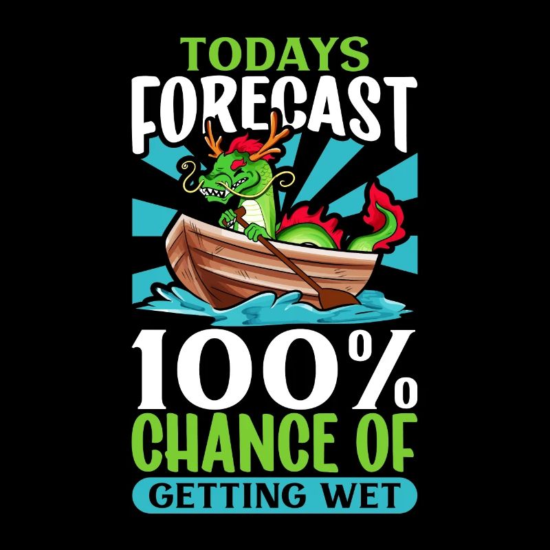 Heute wird es nass - Drachenboot