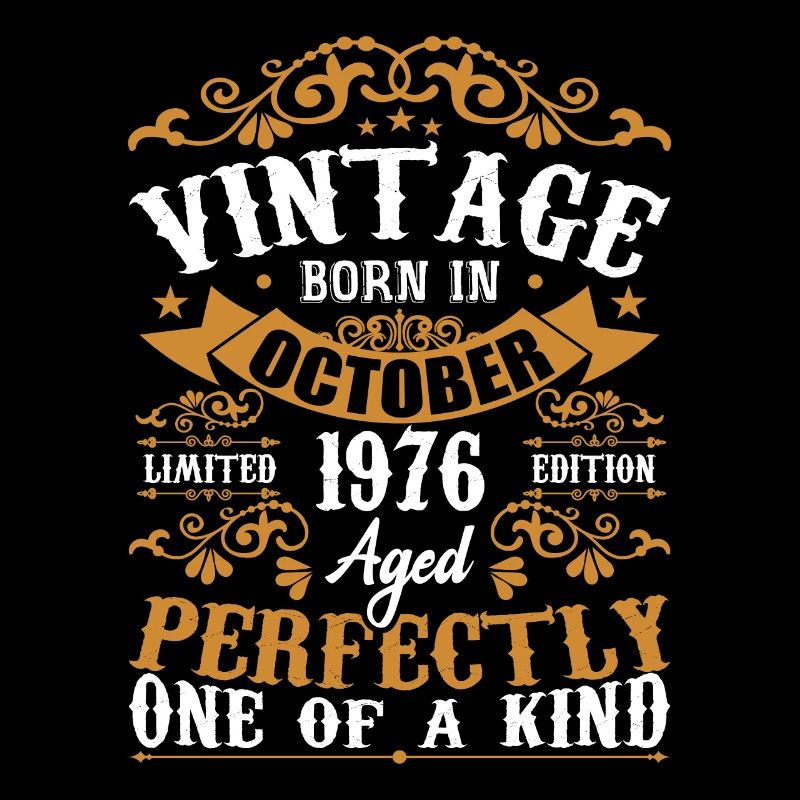 October 1976 Birthday Gift 1976 October
