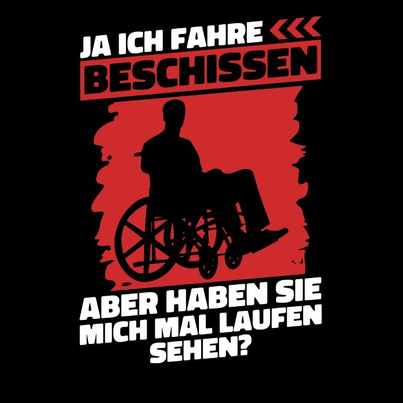 Rollstuhl Rollstuhlfahrer Lustig