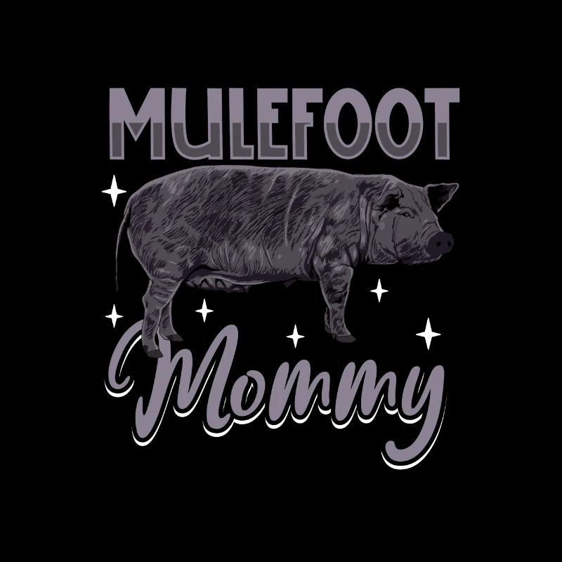 Maman cochon aux pieds de mulet