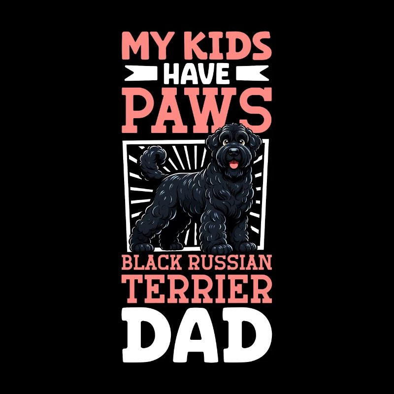 Black Russian Terrier Dad