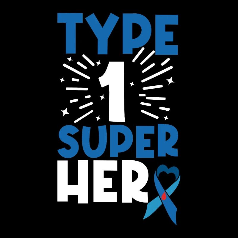 Typ 1 Diabetes Bewusstsein Bauchspeicheldrüse Insulin Blau