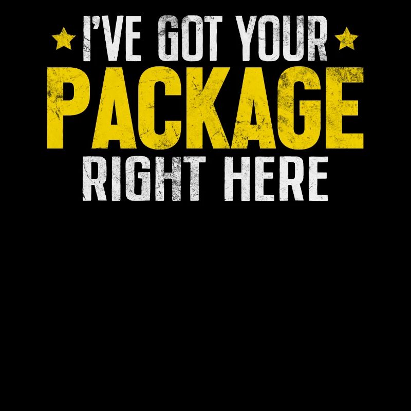 Funny Package Delivery Courier Delivery Driver