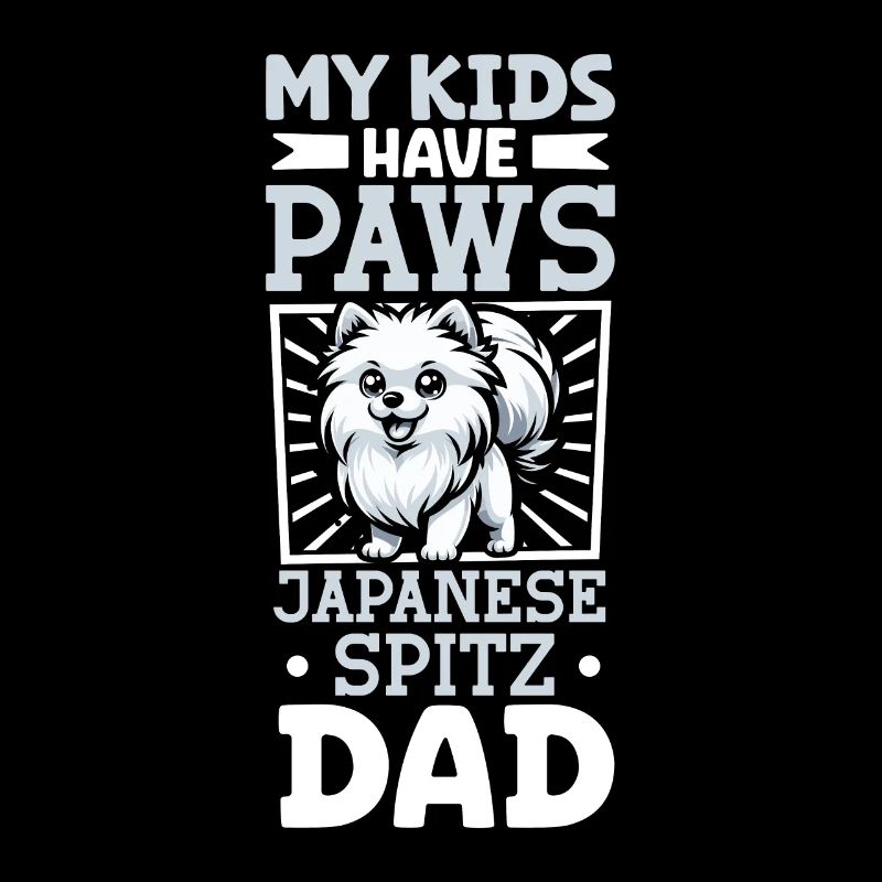 Japanese Spitz Dad