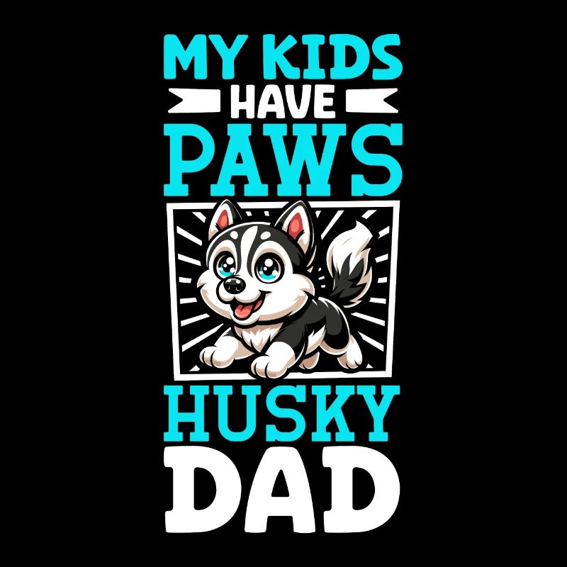 Siberian Husky Dad