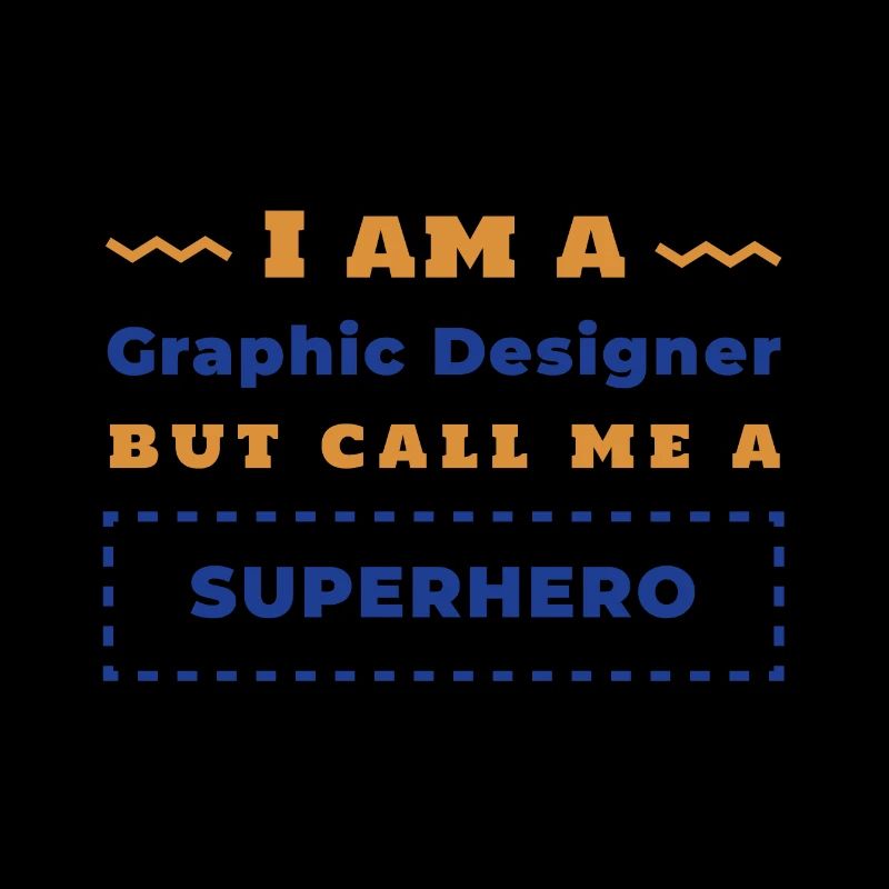 Ich bin ein Grafikdesigner
