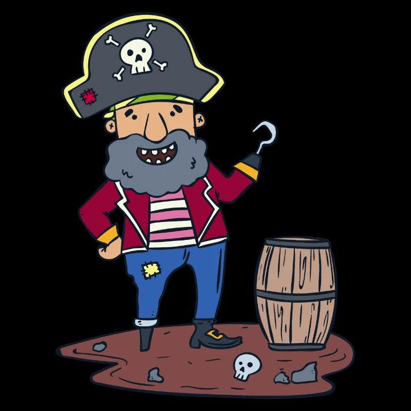 Pirat Räuber Rum