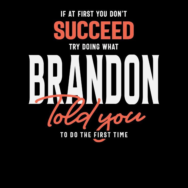 Brandon Name Personalized Brandon