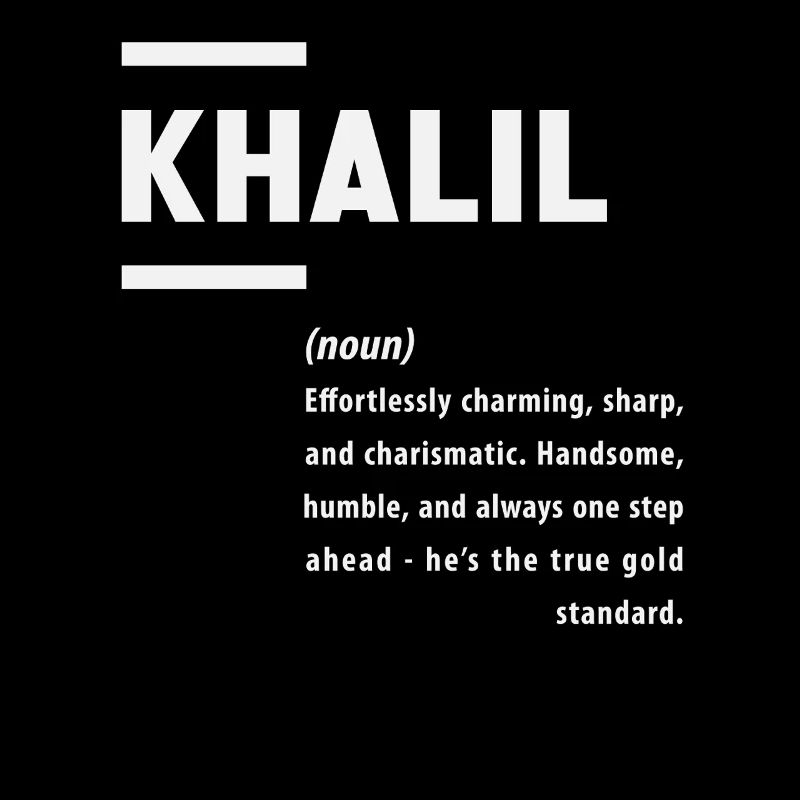 Khalil Definition Name Khalil