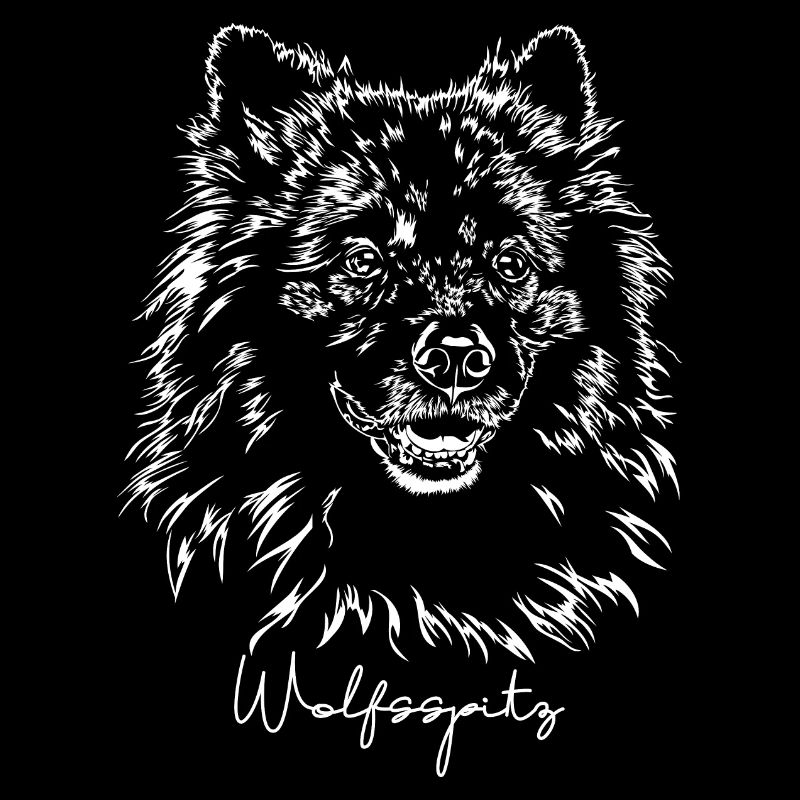 WOLFSSPITZ Wilsigns Hunde Hund Geschenkidee
