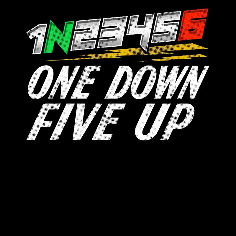 One Down Five Up Motorradgetriebe