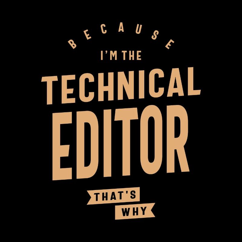 Weil ich der technische Redakteur bin, deshalb: