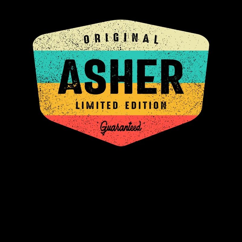 Asher Personalisierter Name - Asher